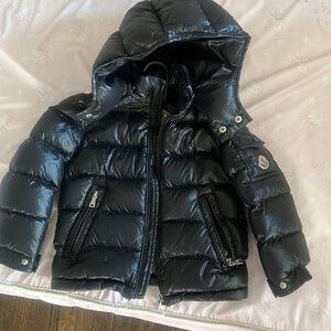 Toddler Black Moncler Authentic